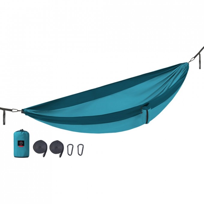 Гамак 1-местный NATUREHIKE ULTRALIGHT NH21DC011 340T синий 6927595713624 Гамак 1-местный NATUREHIKE ULTRALIGHT NH21DC011 340T синий 6927595713624