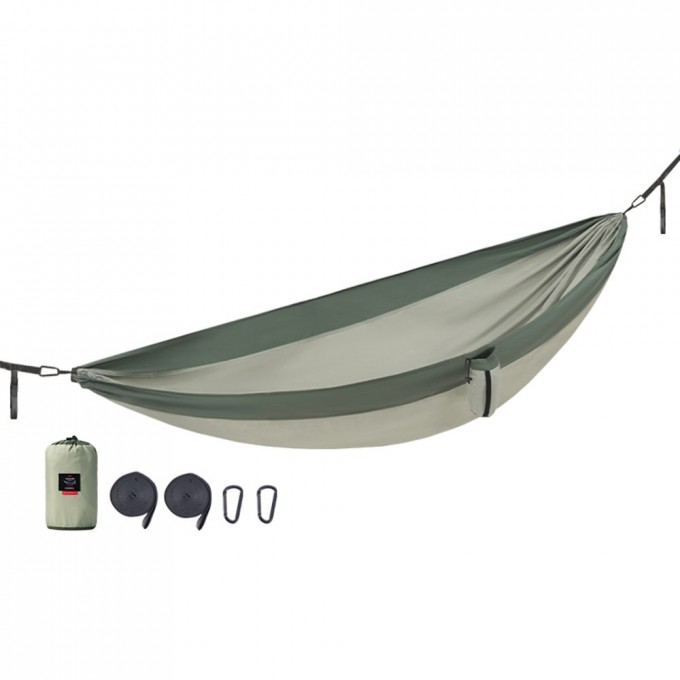 Гамак 1-местный NATUREHIKE ULTRALIGHT NH21DC011 340T зеленый 6927595713600 Гамак 1-местный NATUREHIKE ULTRALIGHT NH21DC011 340T зеленый 6927595713600