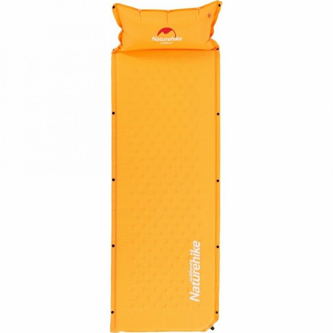 Коврик для сна NATUREHIKE NH15Q002-D надувной с подушкой желтый 6927595782576 Коврик для сна NATUREHIKE NH15Q002-D надувной с подушкой желтый 6927595782576