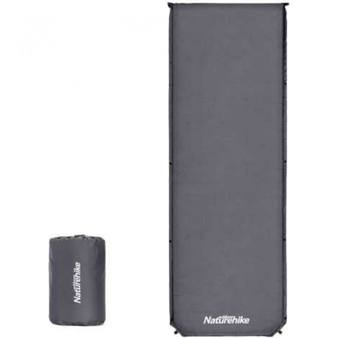 Коврик самонадувной туристический NATUREHIKE D03 Dark Grey 6927595711491 Коврик самонадувной туристический NATUREHIKE D03 Dark Grey 6927595711491