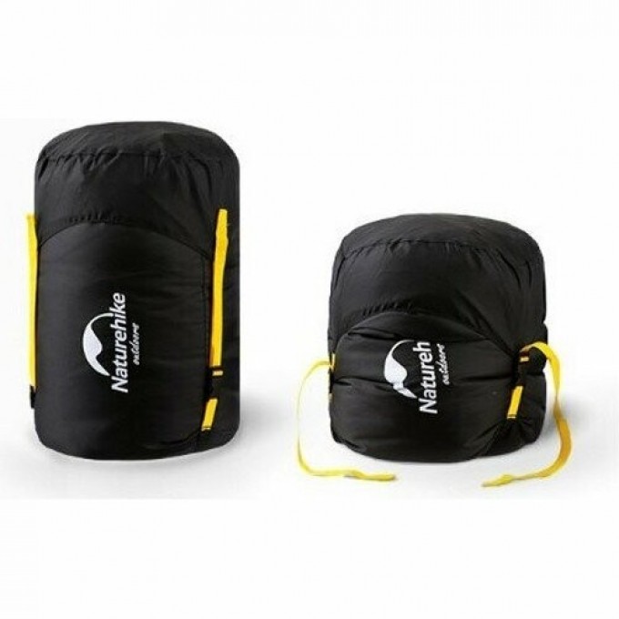 Мешок компрессионный NATUREHIKE NH19PJ020 для спального мешка S черный 6927595743850 Мешок компрессионный NATUREHIKE NH19PJ020 для спального мешка S черный 6927595743850