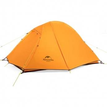 Палатка 1-местная NATUREHIKE NH18A095-D 6975641886495 сверхлегкая + коврик 20D оранжевый