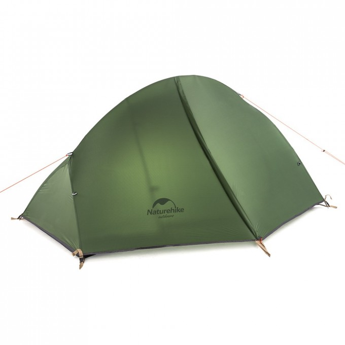 Палатка 1-местная NATUREHIKE NH18A095-D сверхлегкая + коврик 20D, зеленый 6927595735671 Палатка 1-местная NATUREHIKE NH18A095-D сверхлегкая + коврик 20D, зеленый 6927595735671