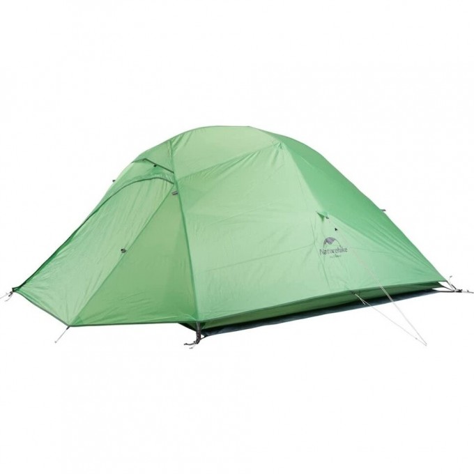 Палатка NATUREHIKE CLOUD UP 3 210T NH18T030-T трехместная с ковриком, зеленый, 6927595730621 Палатка NATUREHIKE CLOUD UP 3 210T NH18T030-T трехместная с ковриком, зеленый, 6927595730621