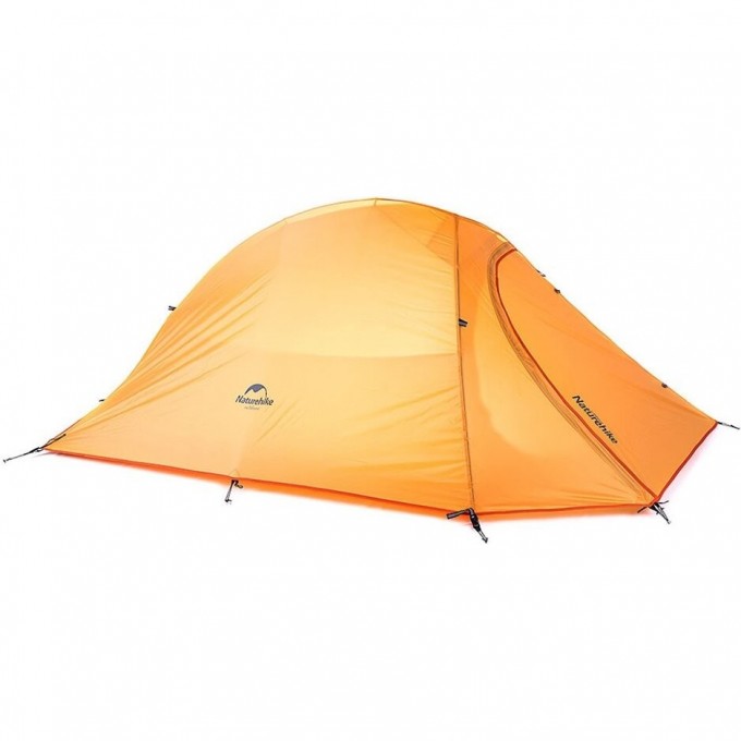 Палатка NATUREHIKE CLOUD UP II 210T NH17T001-T двухместная с ковриком оранжевая 6927595730584 Палатка NATUREHIKE CLOUD UP II 210T NH17T001-T двухместная с ковриком оранжевая 6927595730584