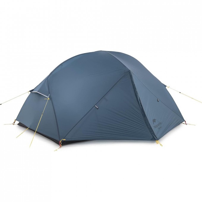 Палатка NATUREHIKE MONGAR NH19M002-J 210T двухместная, синяя Phantom Blue 6975641882596 Палатка NATUREHIKE MONGAR NH19M002-J 210T двухместная, синяя Phantom Blue 6975641882596