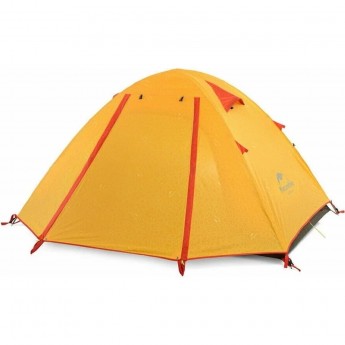 Палатка NATUREHIKE NH18Z033-P трехместная желтая