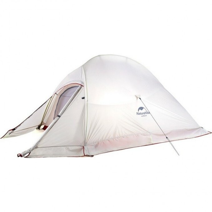 Палатка NATUREHIKE СLOUD UP 2 20D NH17T001-T двухместная с ковриком серо-красная 6927595730560 Палатка NATUREHIKE СLOUD UP 2 20D NH17T001-T двухместная с ковриком серо-красная 6927595730560