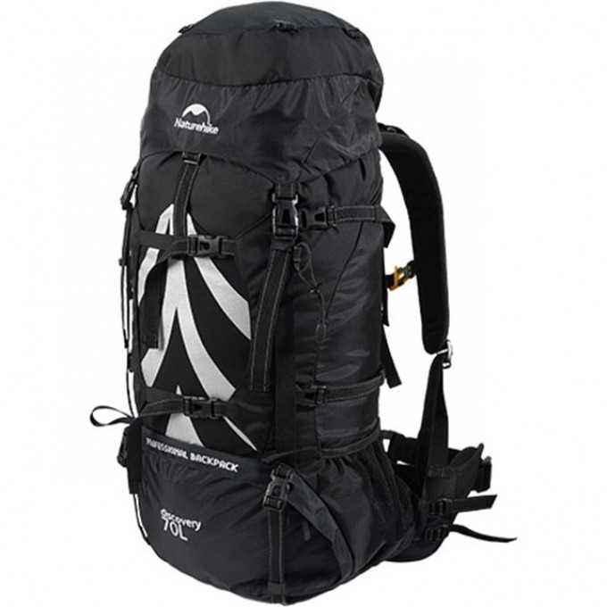 Рюкзак NATUREHIKE NH70B070-B 70L черный 6975641887485 Рюкзак NATUREHIKE NH70B070-B 70L черный 6975641887485