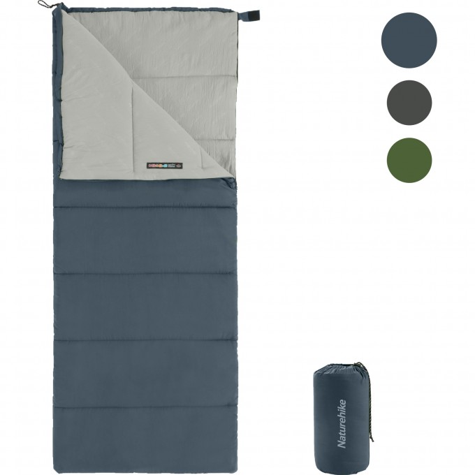 Спальный мешок NATUREHIKE NH22MSD05 F150 синий 6927595797761