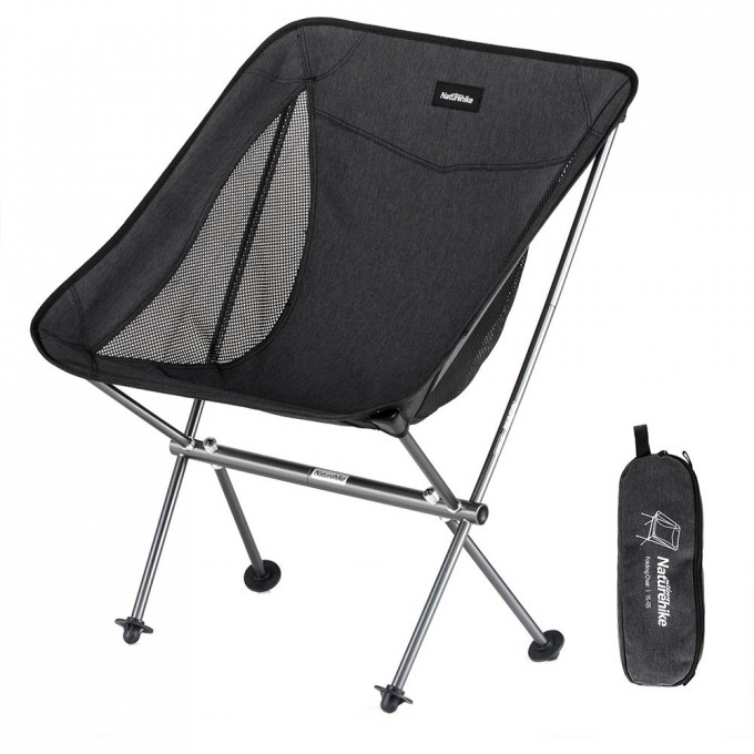 Стул NATUREHIKE CNK2450JJ015 STELLALUNA L04 складной черный 6976023929939 Стул NATUREHIKE CNK2450JJ015 STELLALUNA L04 складной черный 6976023929939