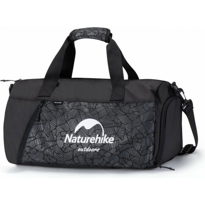 Сумка NATUREHIKE NH19SN002 для спортзала черная М 6927595738825 Сумка NATUREHIKE NH19SN002 для спортзала черная М 6927595738825