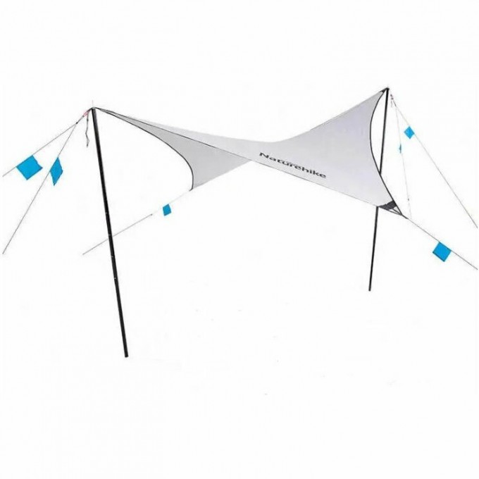 Тент NATUREHIKE RHOMBUS NH19TM003 150D / Silver Coated 402*268 см для кемпинга, серый 6927595738085 Тент NATUREHIKE RHOMBUS NH19TM003 150D / Silver Coated 402*268 см для кемпинга, серый 6927595738085