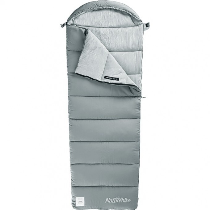 Ультралёгкий спальный мешок NATUREHIKE M400 с капюшоном хлопок правая молния 6927595701270 Ультралёгкий спальный мешок NATUREHIKE M400 с капюшоном хлопок правая молния 6927595701270