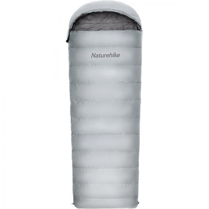 Ультралёгкий спальный мешок NATUREHIKE RM40 Series Утиный пух Grey Size L, 6927595707173 Ультралёгкий спальный мешок NATUREHIKE RM40 Series Утиный пух Grey Size L, 6927595707173