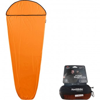 Вкладыш в спальный мешок NATUREHIKE NH17N002-D оранжевый